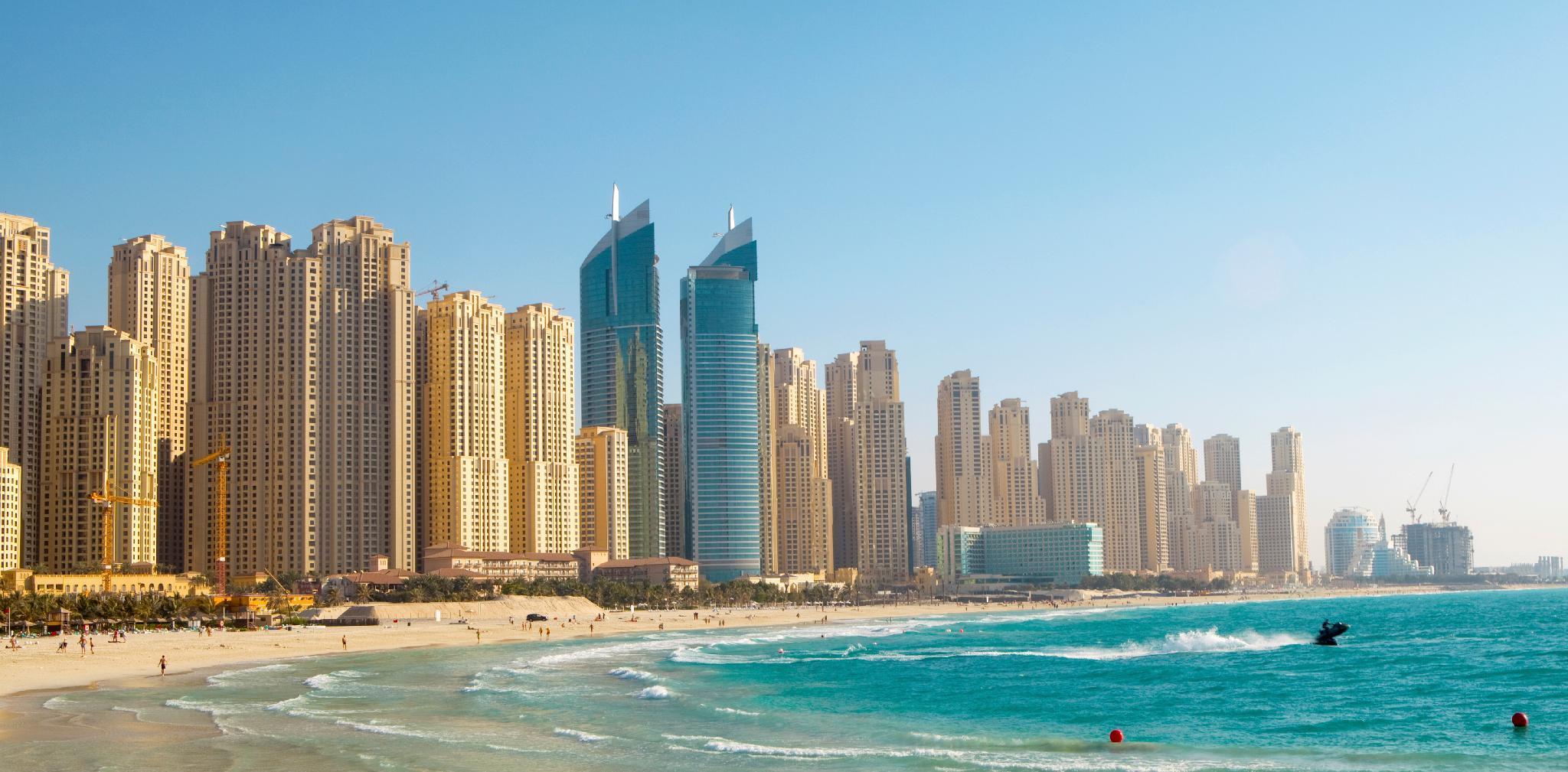 Blue Beach Tower The Walk Jbr Dubai Exterior photo