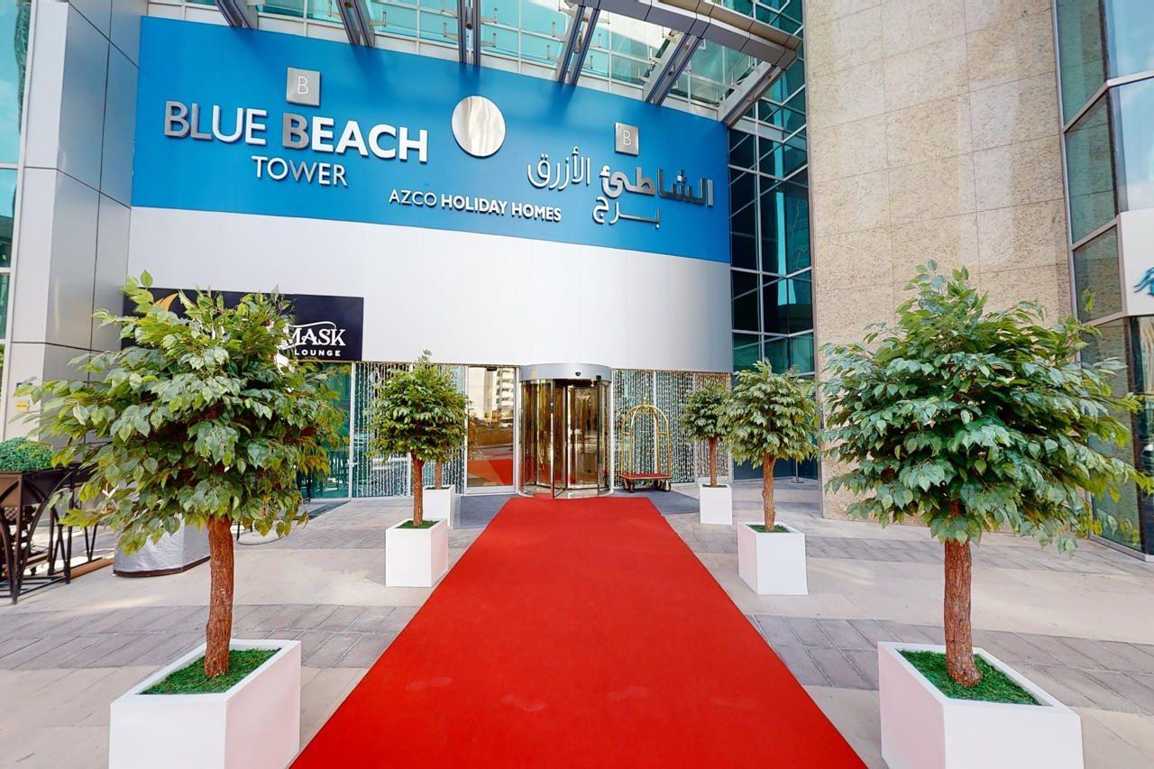 Blue Beach Tower The Walk Jbr Dubai Exterior photo